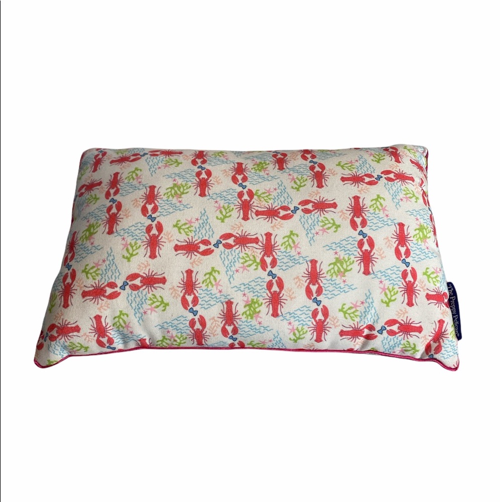 The Preppy Pelican Decorative Pillow - Lobster